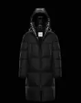 moncler doudoune longues hiver promo moncler fermeture zippee boutonnes capuche avec cordon